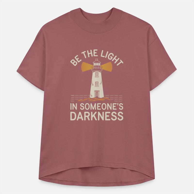 Lighthouse motivational saying - Positive thinking