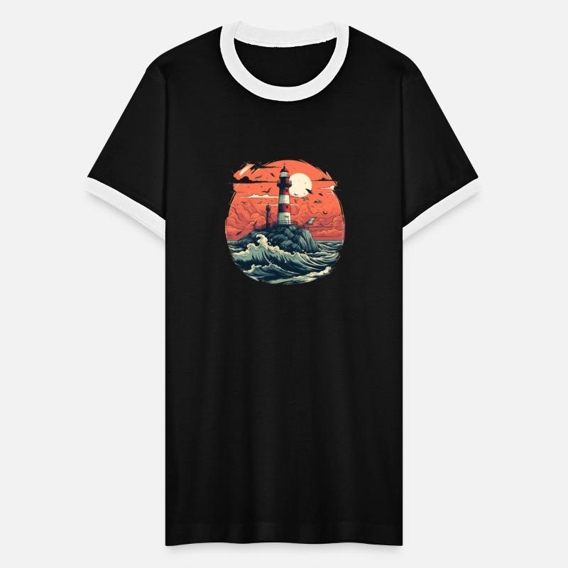 Lighthouse on rocks