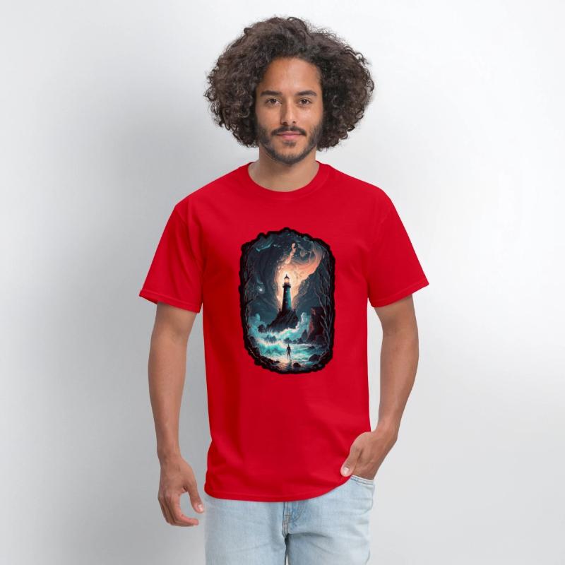 Lighthouse Sea Surreal Water Trend Mystical