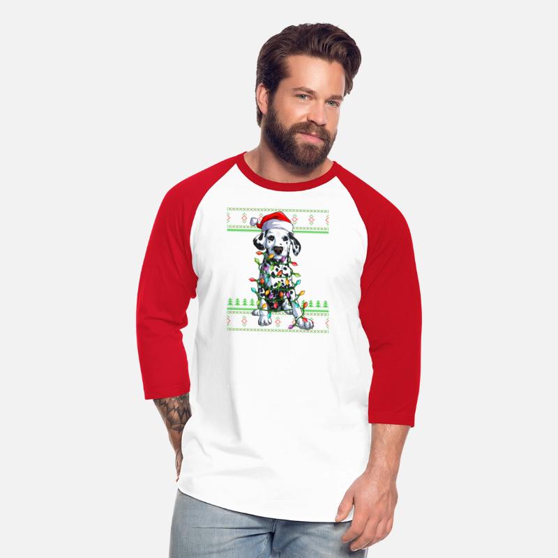 Lighting Santa Ugly Dalmatian