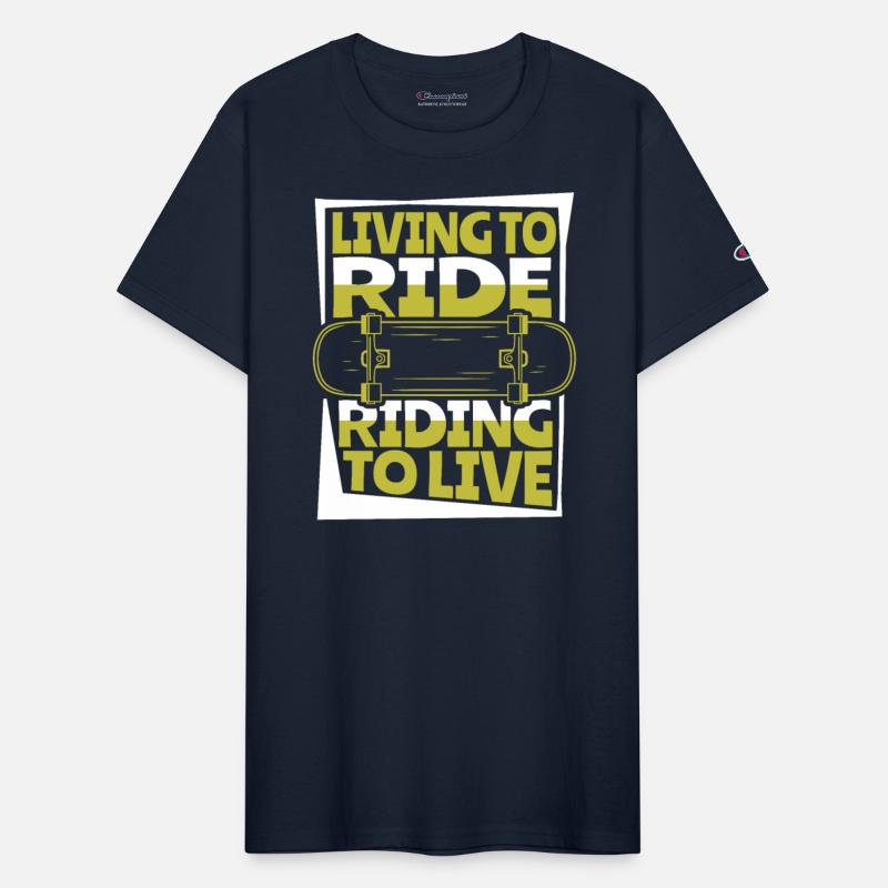 Living To Ride Riding To Live Skatergirl