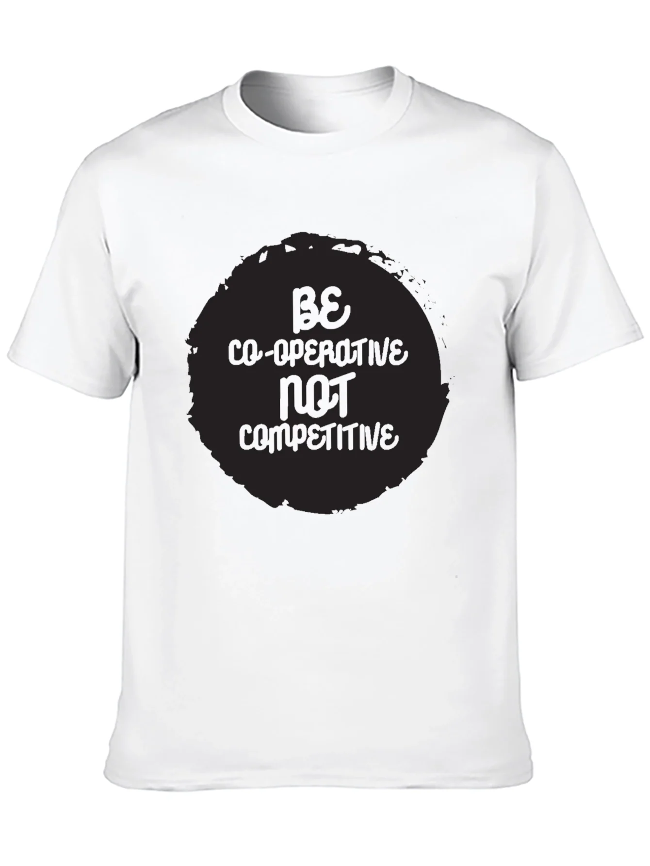 Cooperative Spirit Black Crewneck T-Shirt