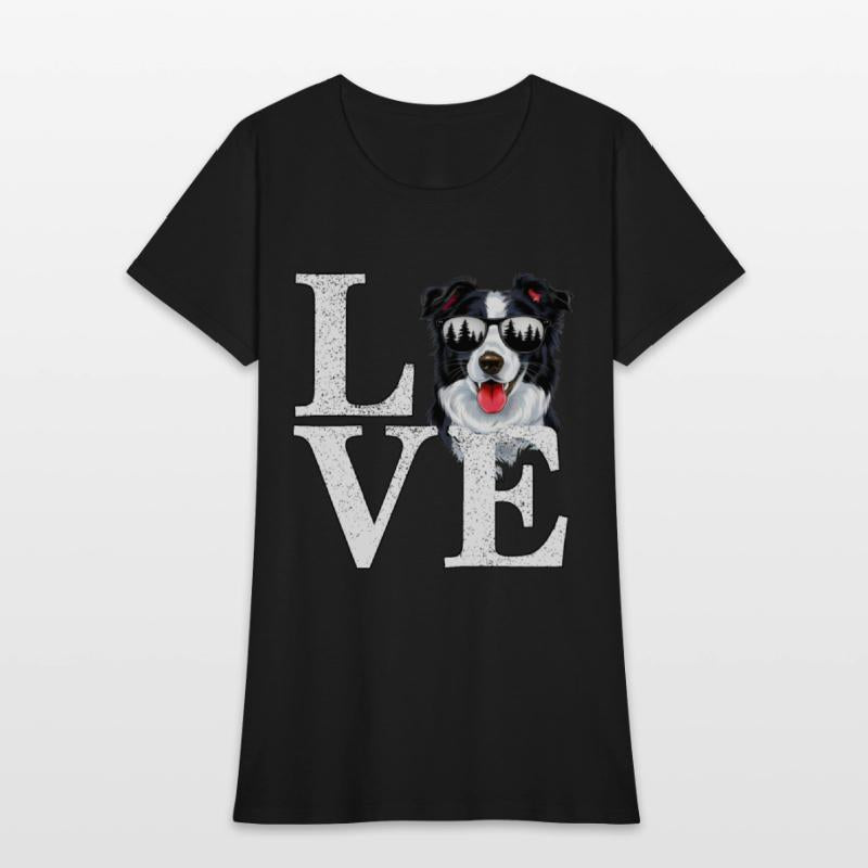 Love Dog Sunglasses Border Collie Lovers