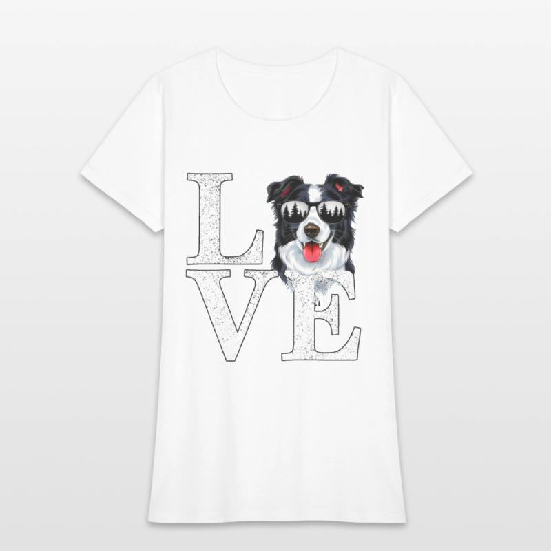 Love Dog Sunglasses Border Collie Lovers