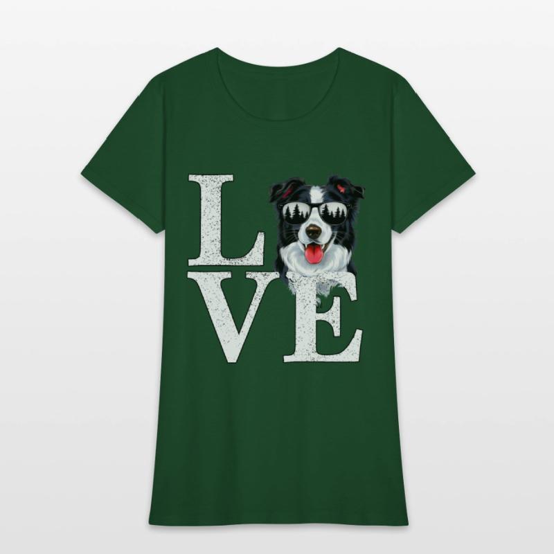 Love Dog Sunglasses Border Collie Lovers