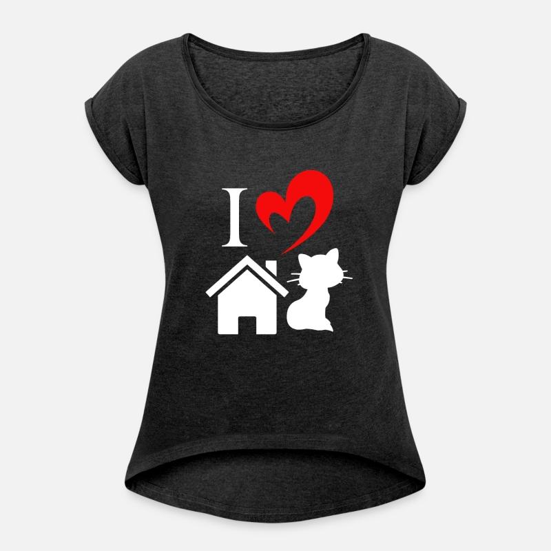 Love House Cat heart Valentines day Cat Loves Pet