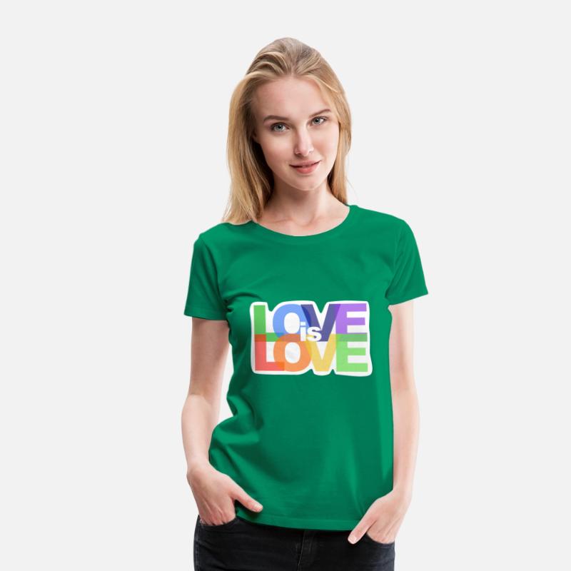love is love lgbt rainbow colored