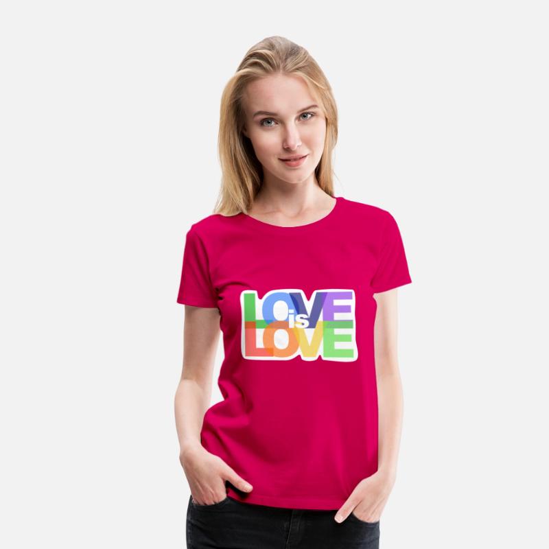 love is love lgbt rainbow colored