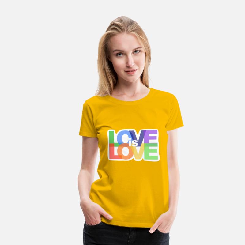 love is love lgbt rainbow colored