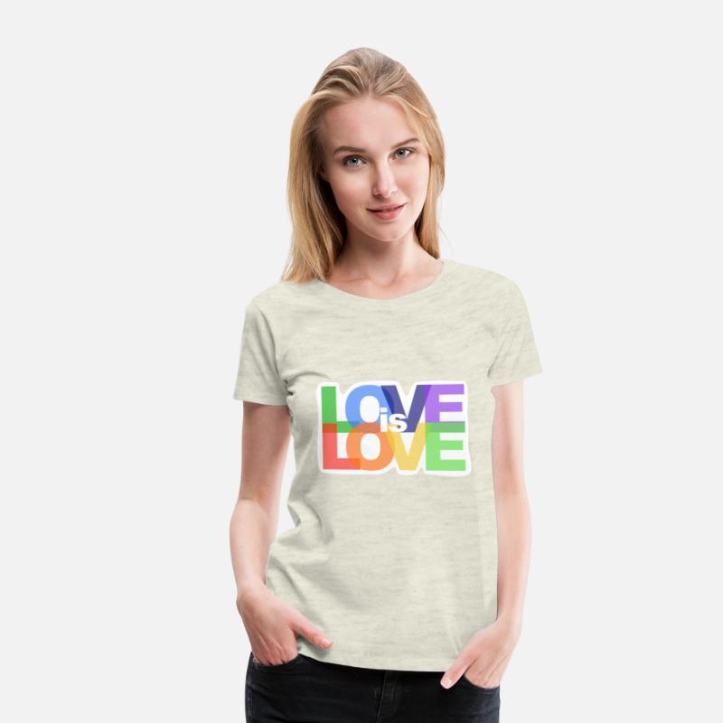 love is love lgbt rainbow colored