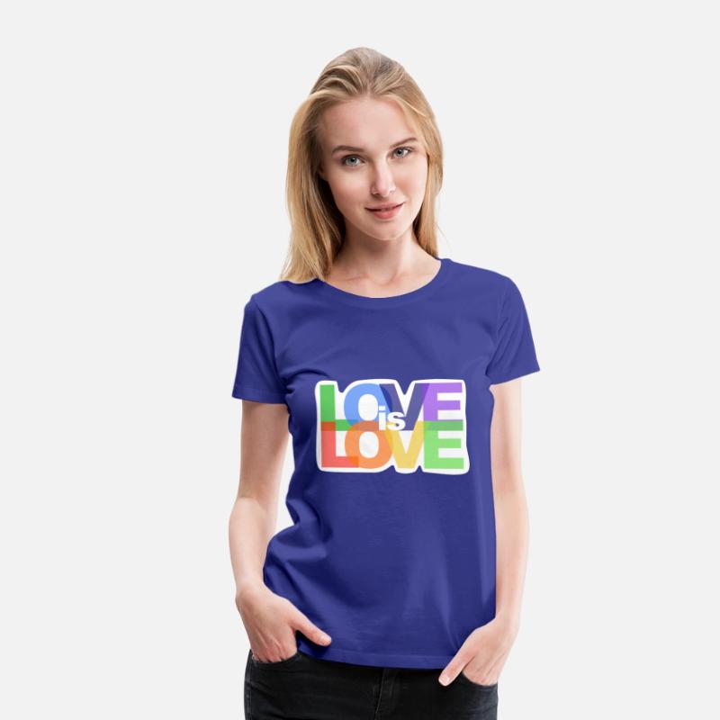 love is love lgbt rainbow colored