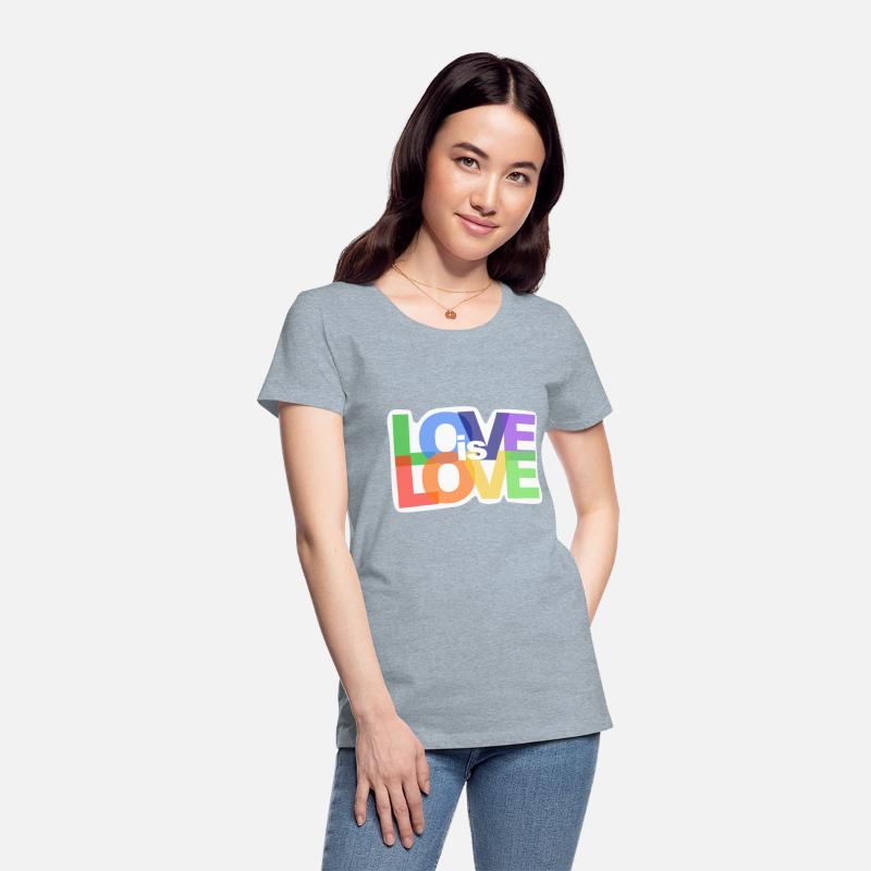 love is love lgbt rainbow colored