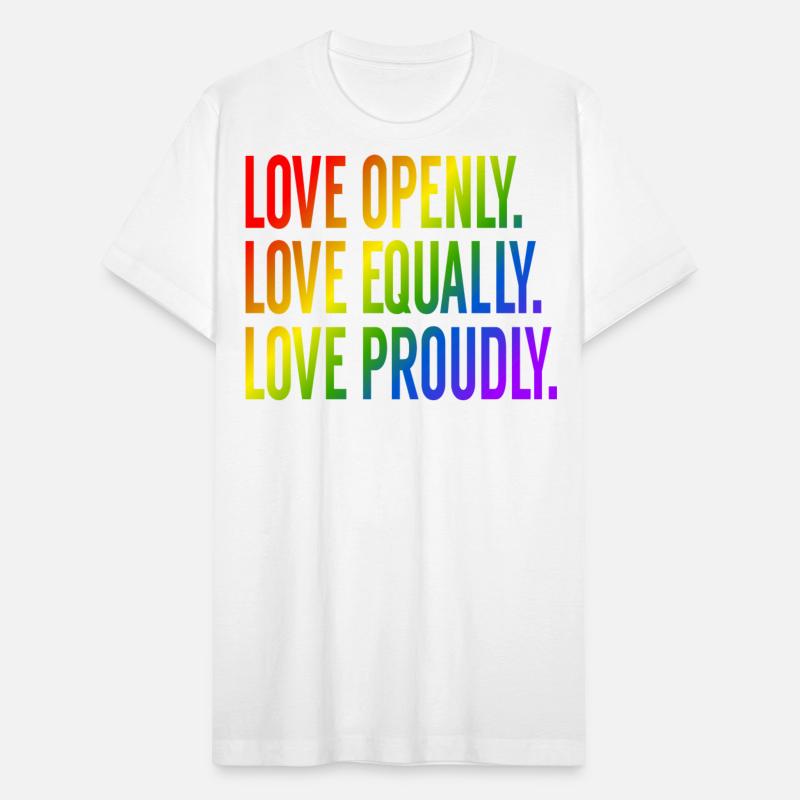 Love openly. Love equally. Love proudly.