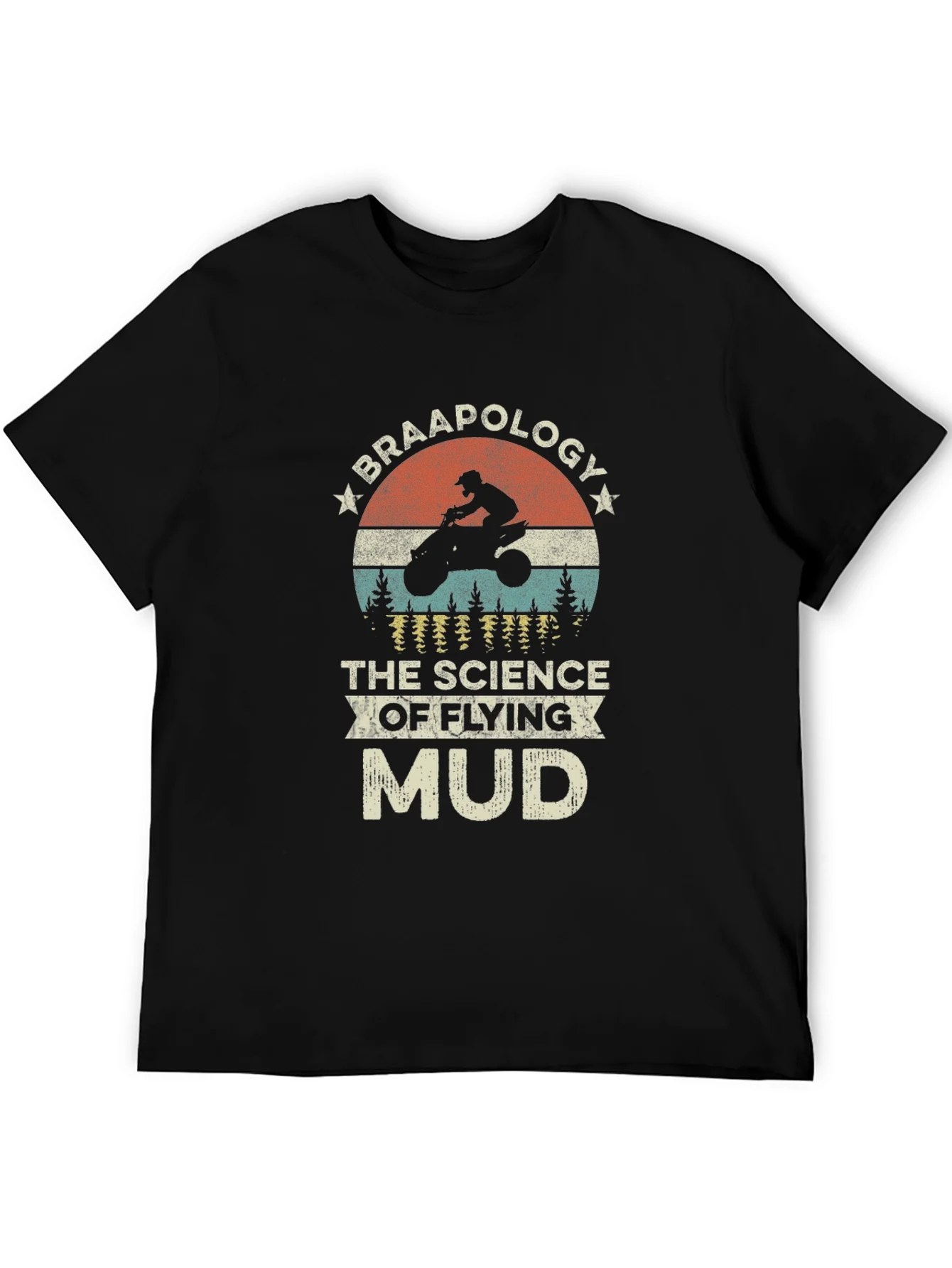 Braaapology Flying Mud T-Shirt - Dirt Bike Rider