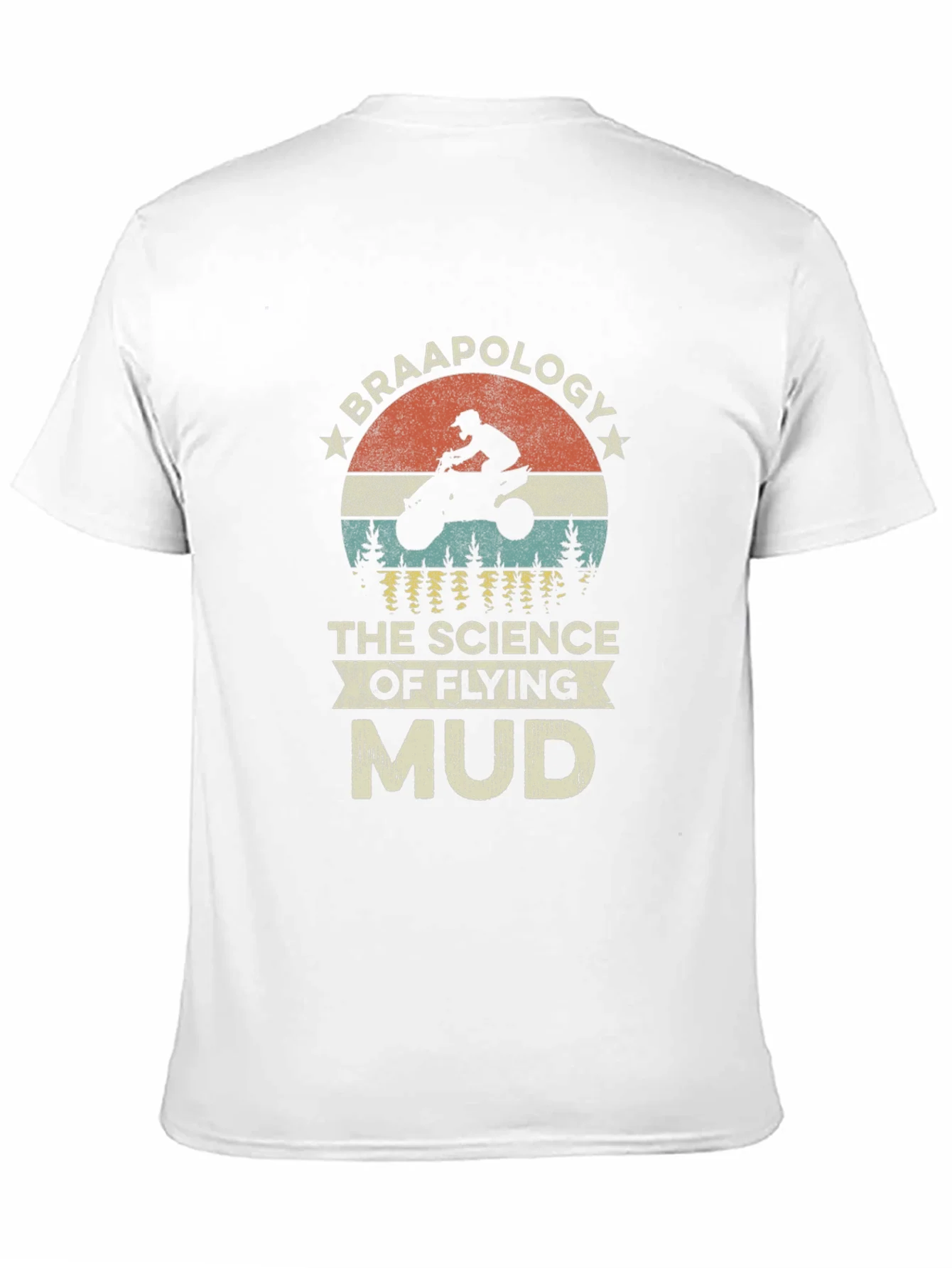 Braaapology Flying Mud T-Shirt - Dirt Bike Rider