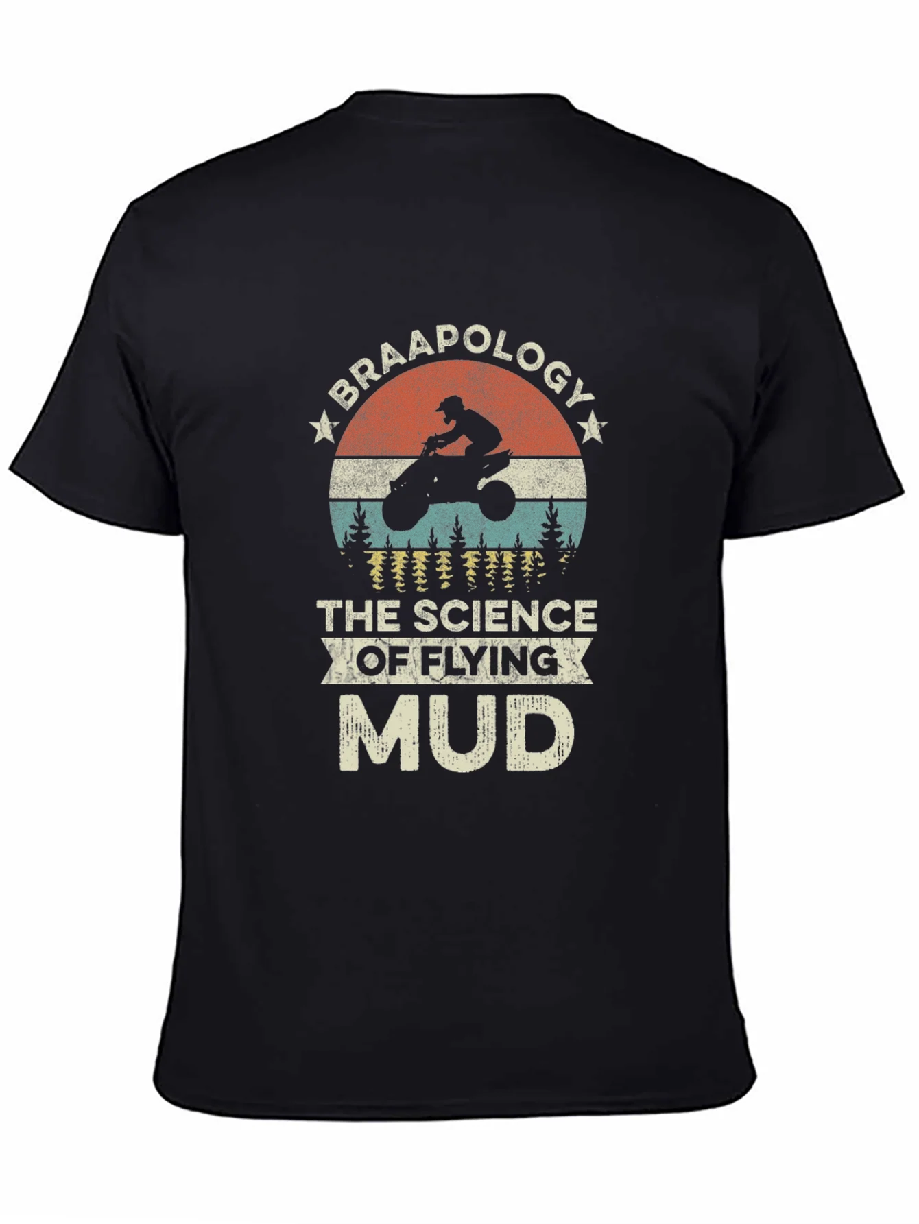 Braaapology Flying Mud T-Shirt - Dirt Bike Rider