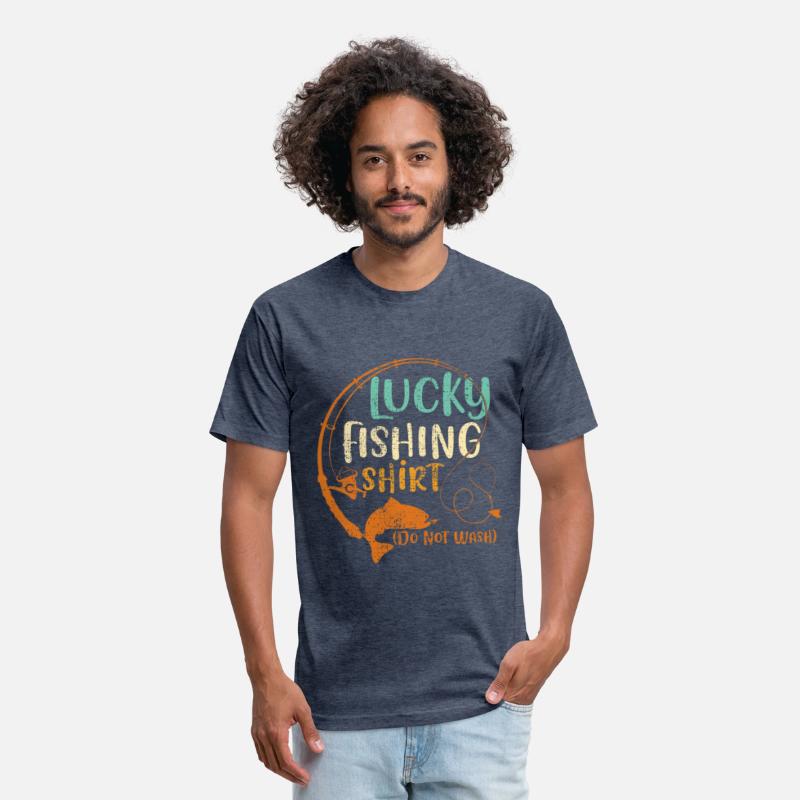 Lucky Fishing Shirt Do Not Wash Funny Fisherman