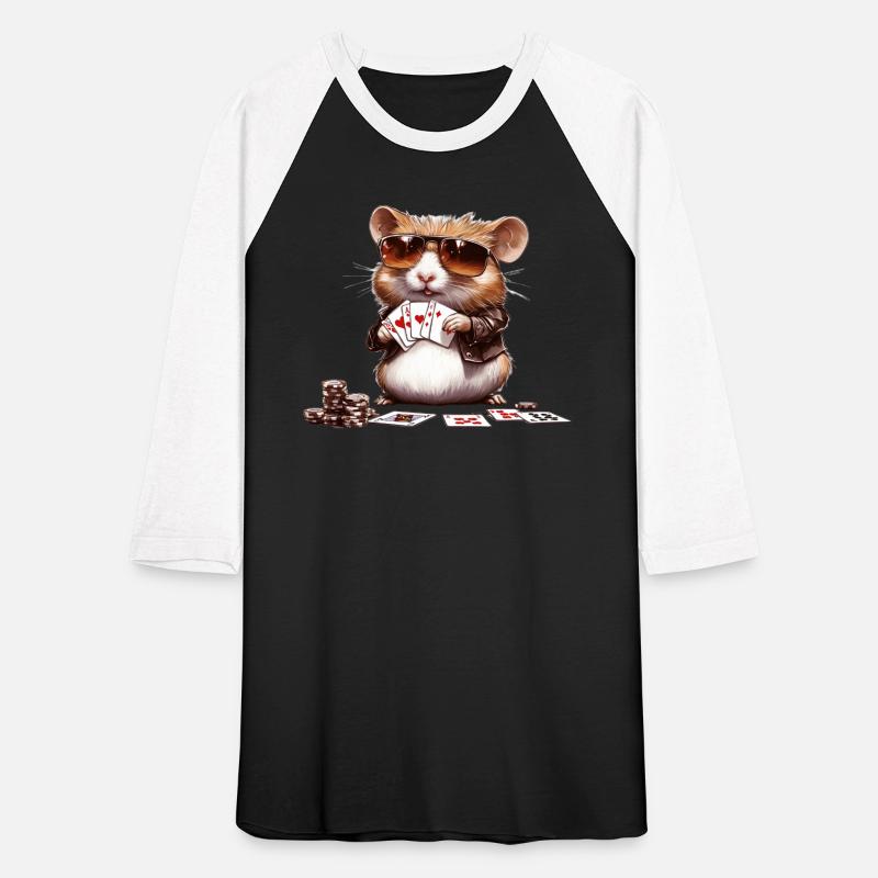 Lucky Hamster at the Poker Table