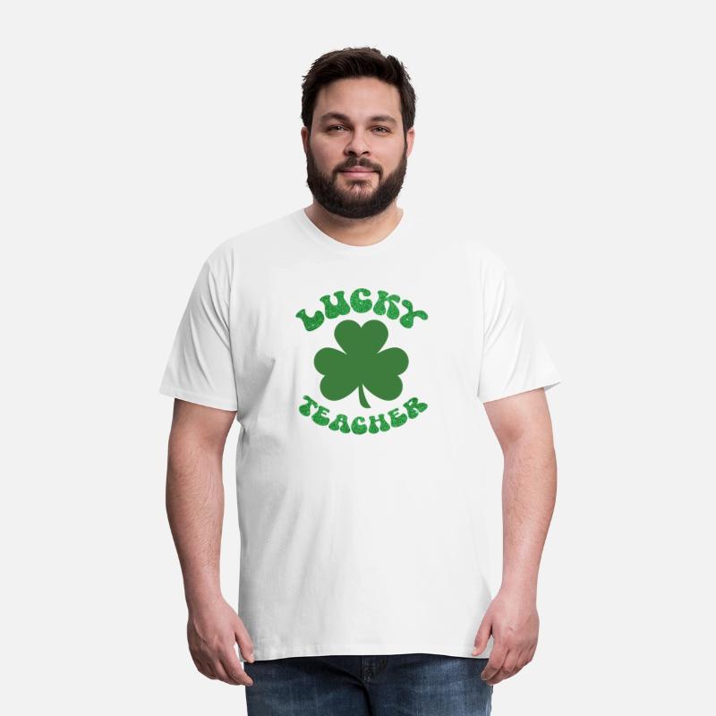 lucky teacher GLITTER shirt irish st patricks day