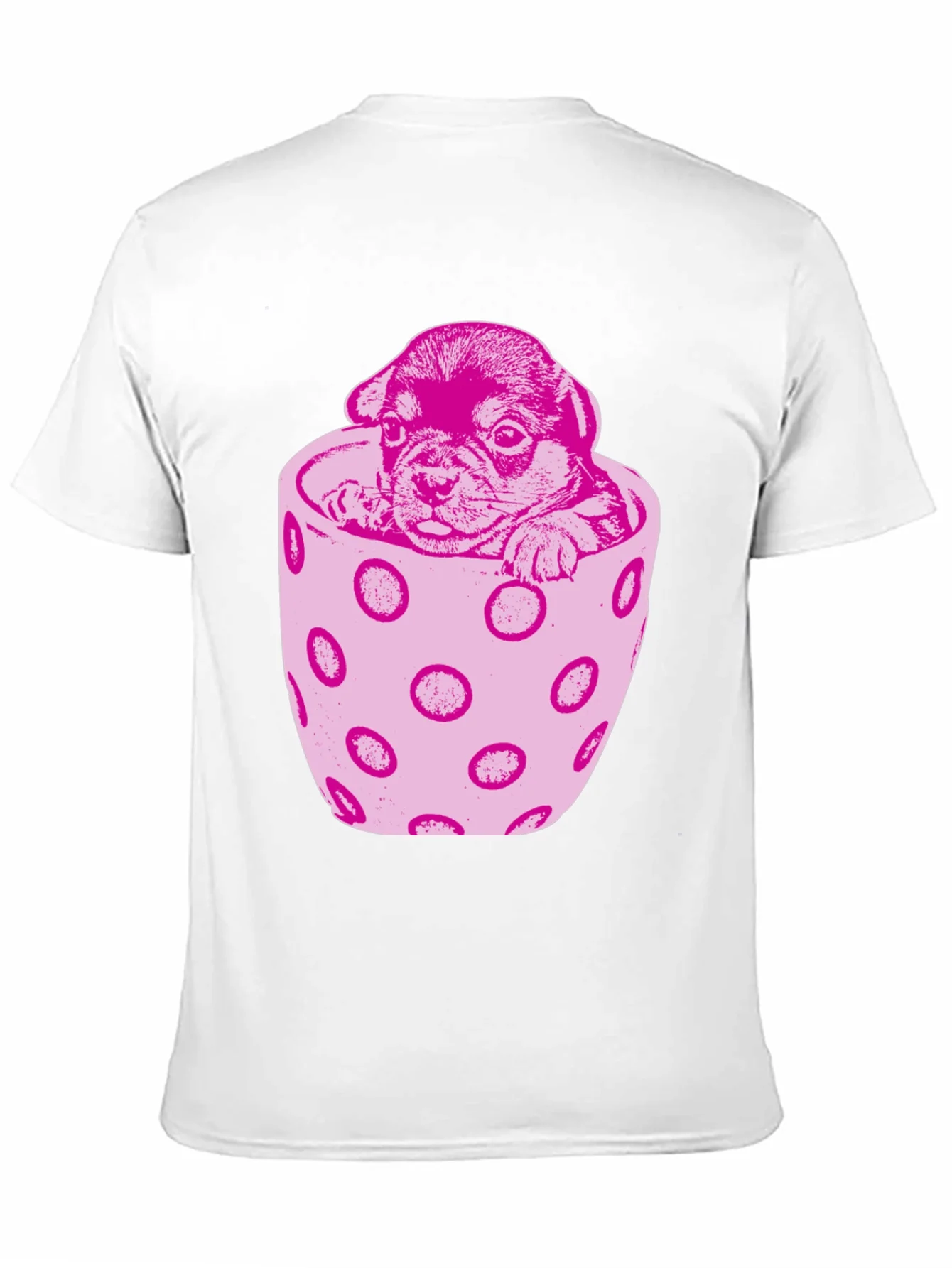 Puppy in a Cup T-Shirt - Cute Dog Tee