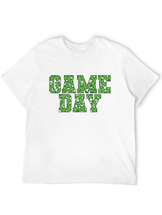 Game Day Camo Print T-Shirt
