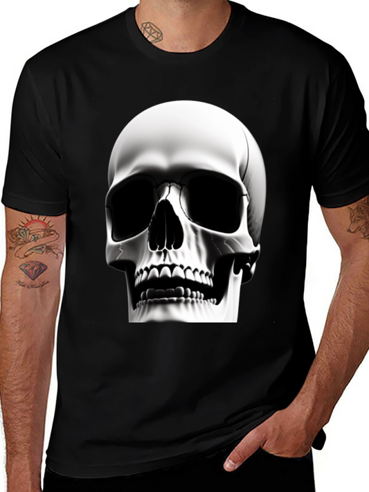 Skull Graphic Tee - Black T-Shirt for Men