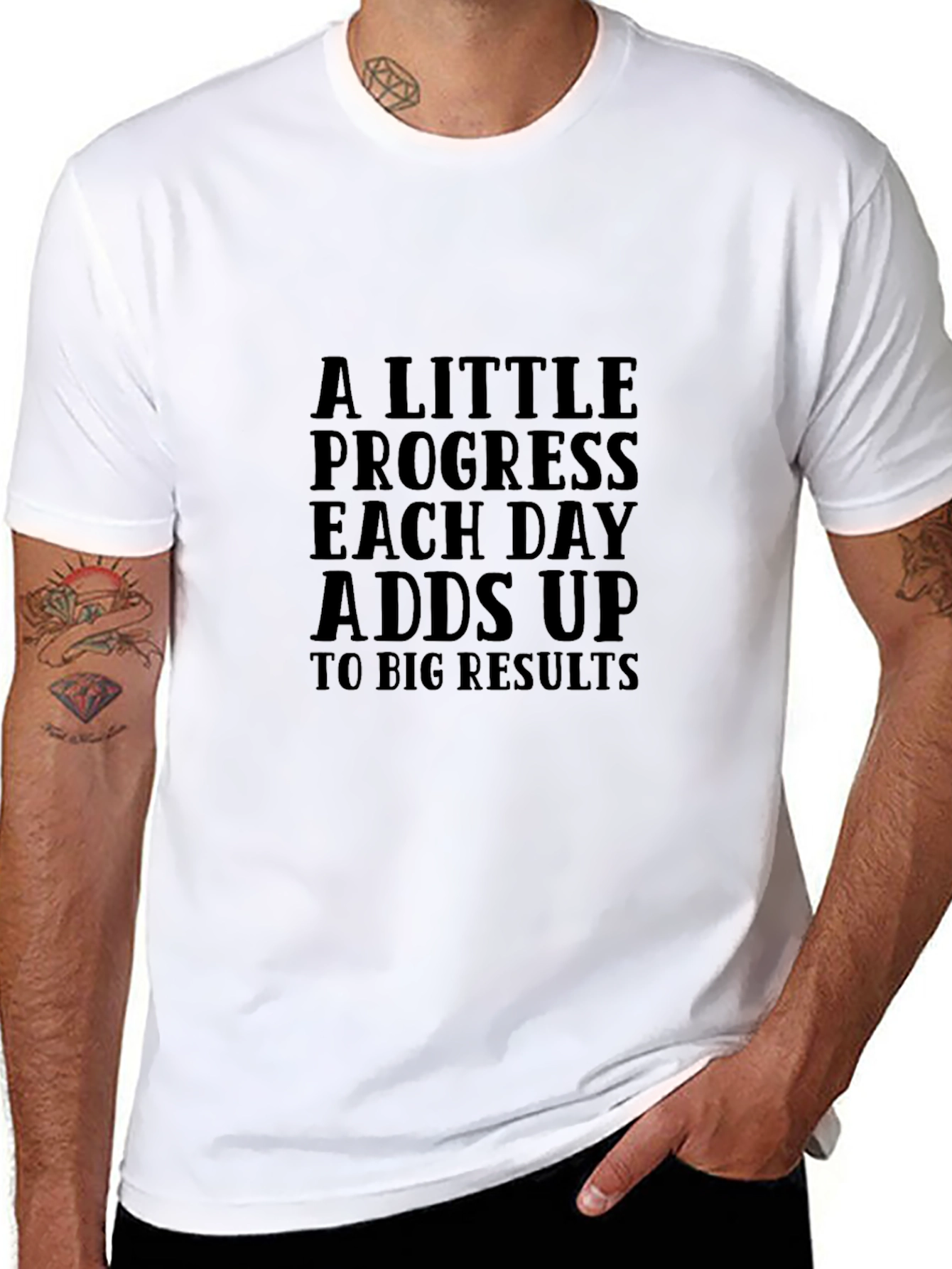 Progress Daily Motivation T-Shirt