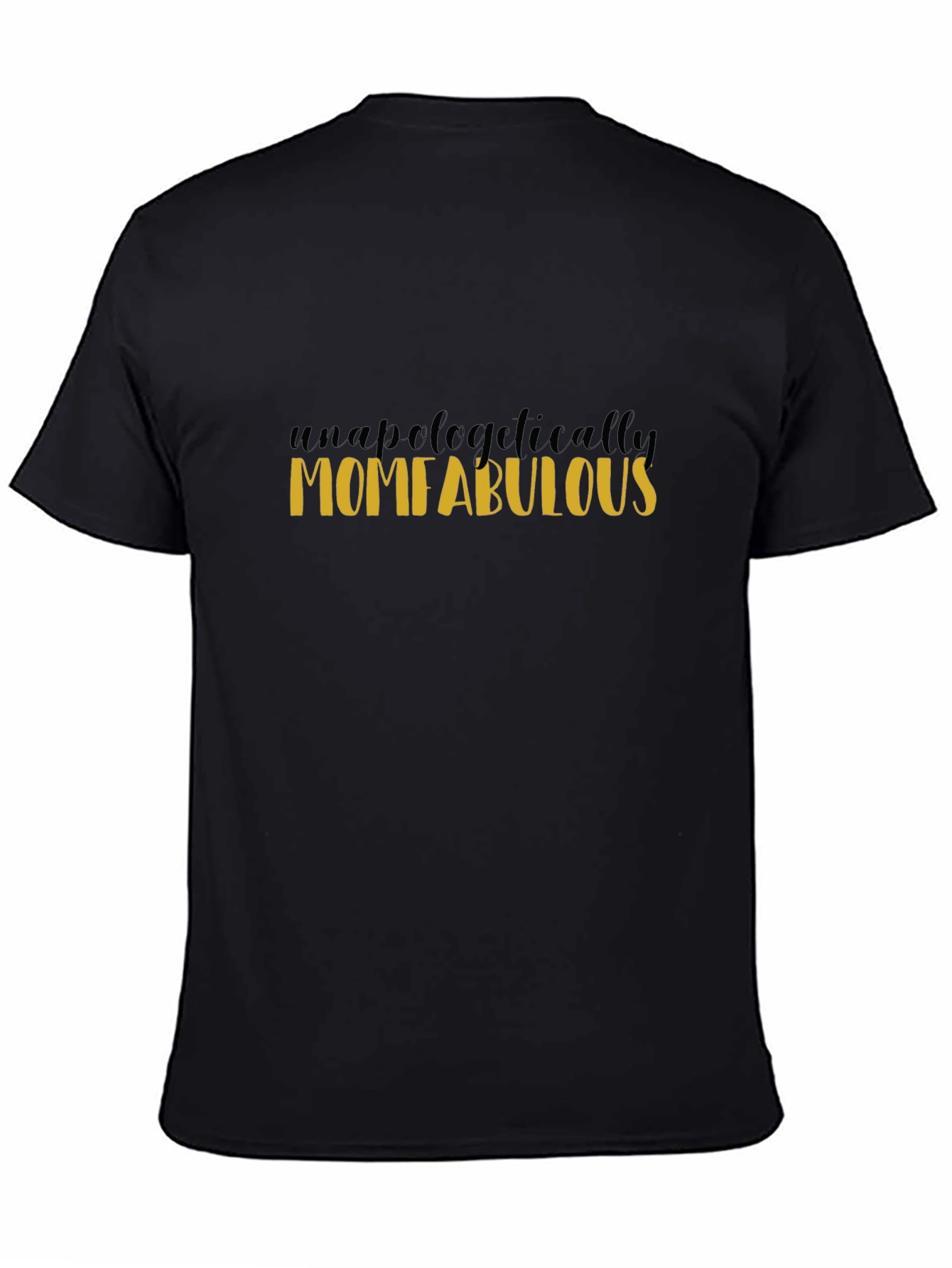 Momifabulous Black Graphic Tee