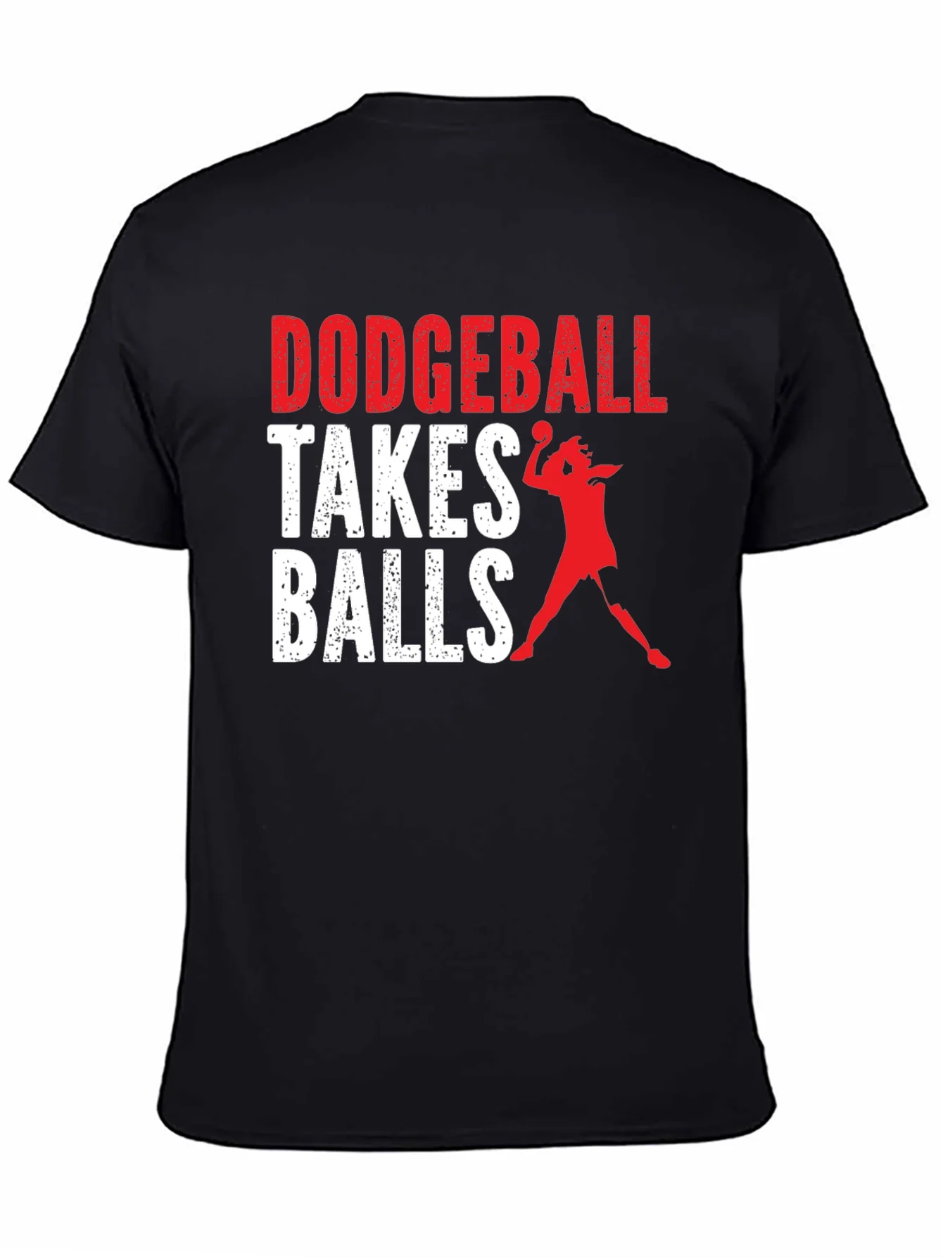 Dodgeball Takes Balls Graphic Tee