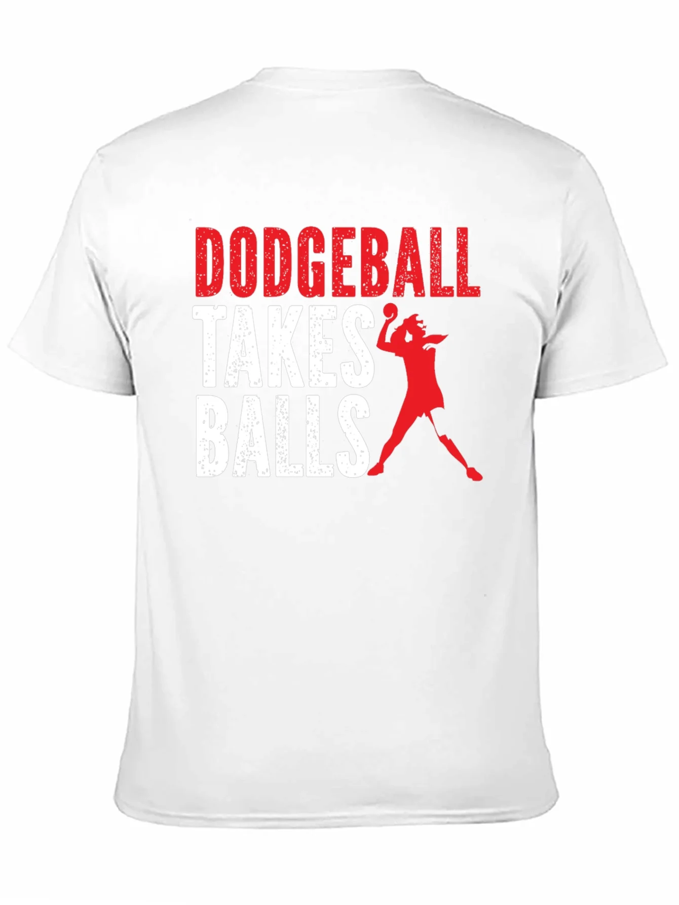 Dodgeball Takes Balls Graphic Tee