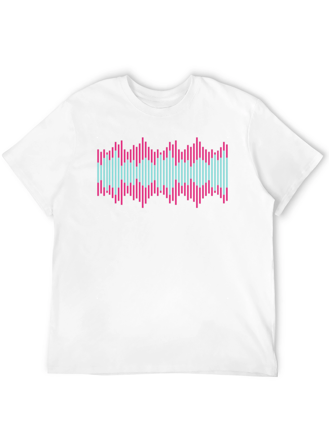 Vaporwave Soundwave Graphic Tee - Retro Style