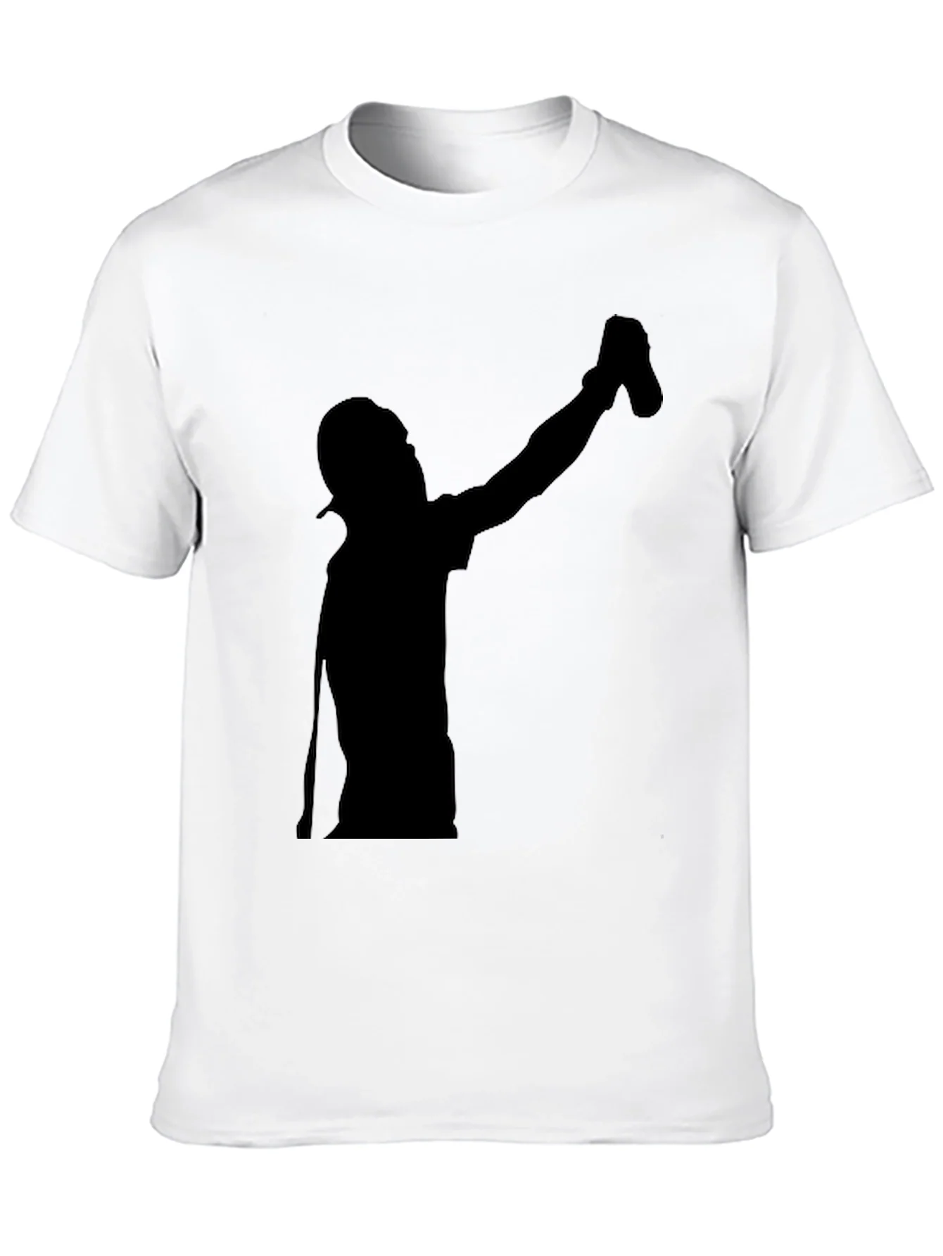 Silhouette Artist Graphic Black T-Shirt