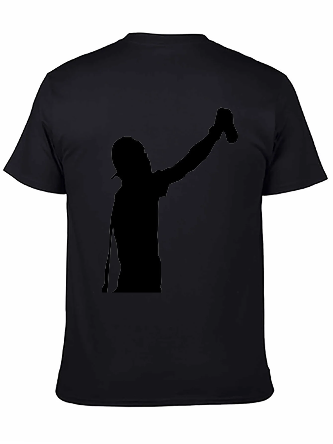 Silhouette Artist Graphic Black T-Shirt