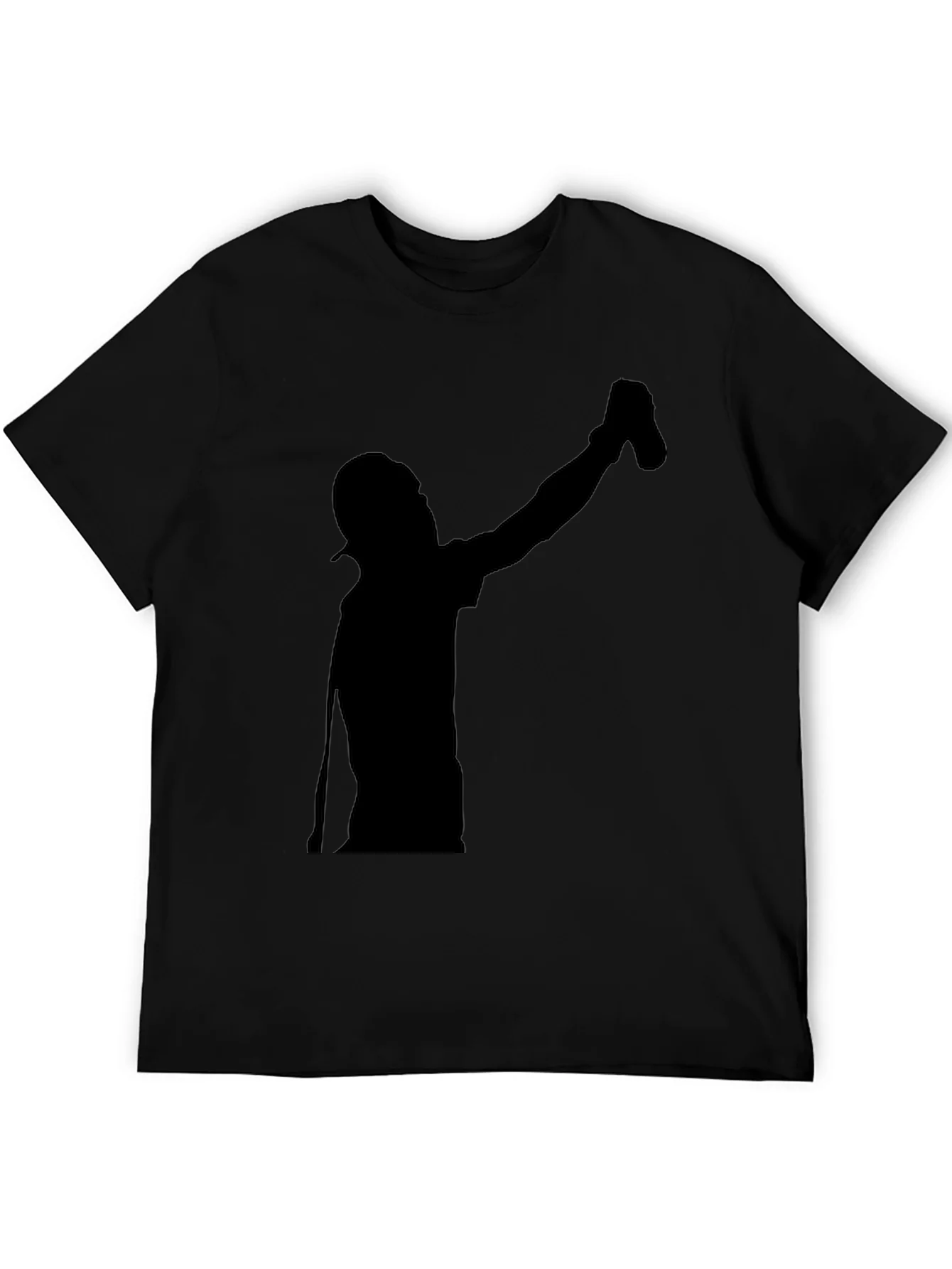 Silhouette Artist Graphic Black T-Shirt