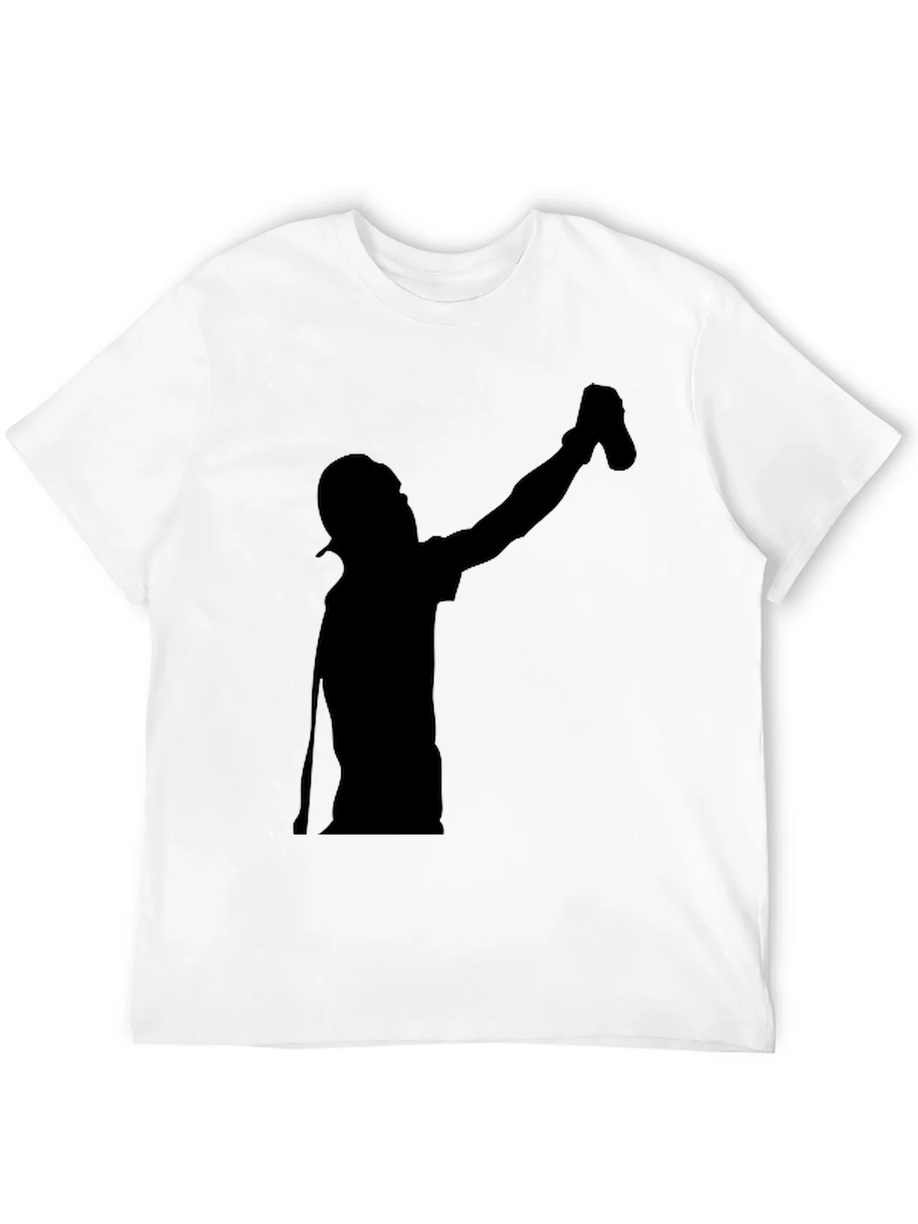 Silhouette Artist Graphic Black T-Shirt