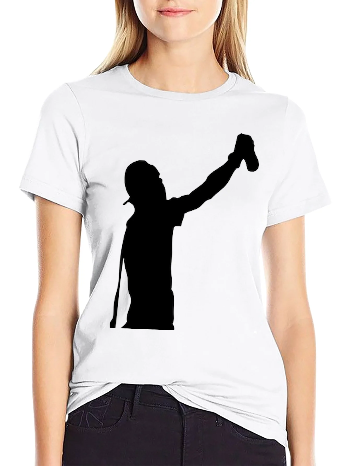 Silhouette Artist Graphic Black T-Shirt