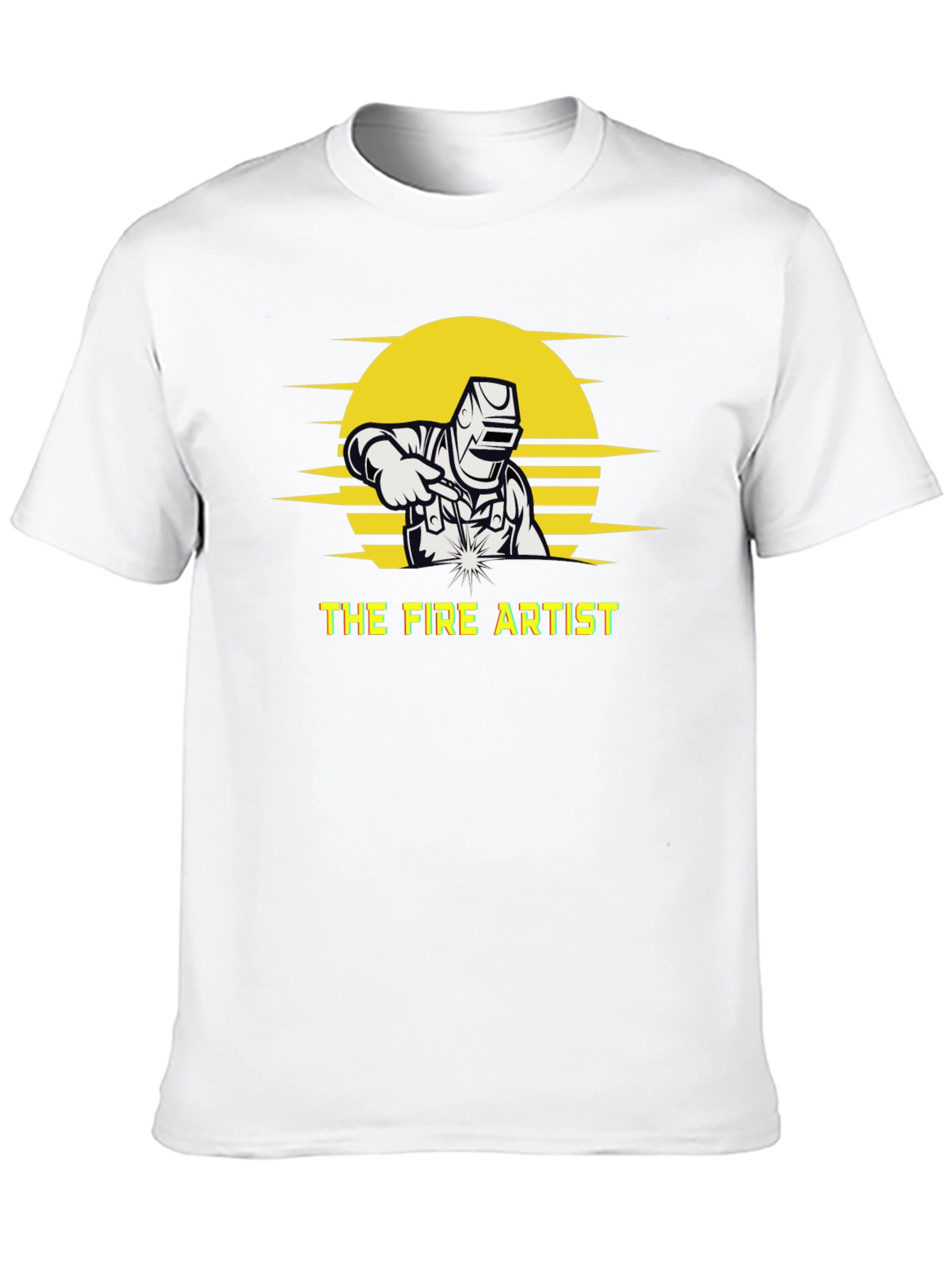 The Fire Artist T-Shirt - Welder Design