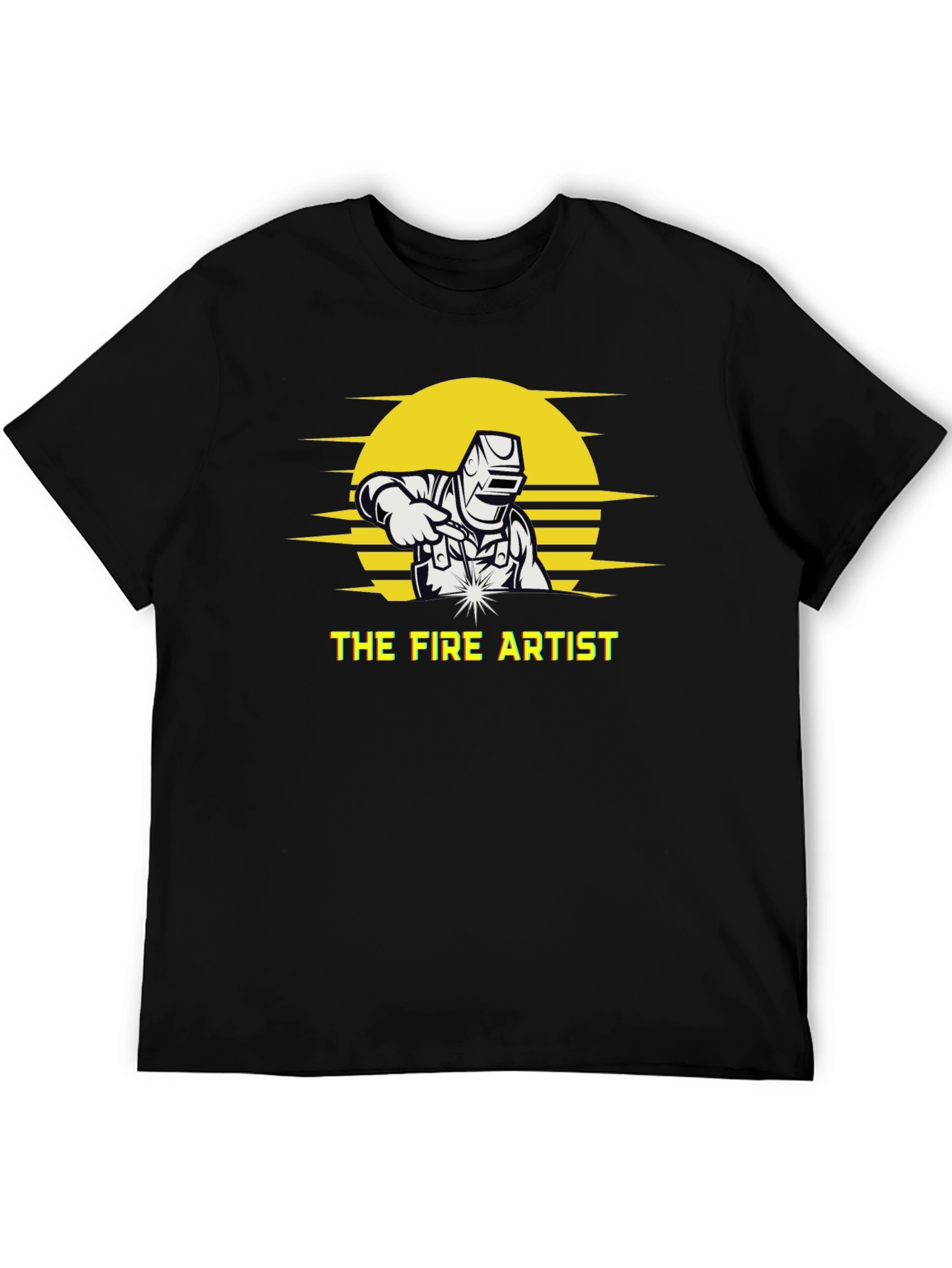 The Fire Artist T-Shirt - Welder Design