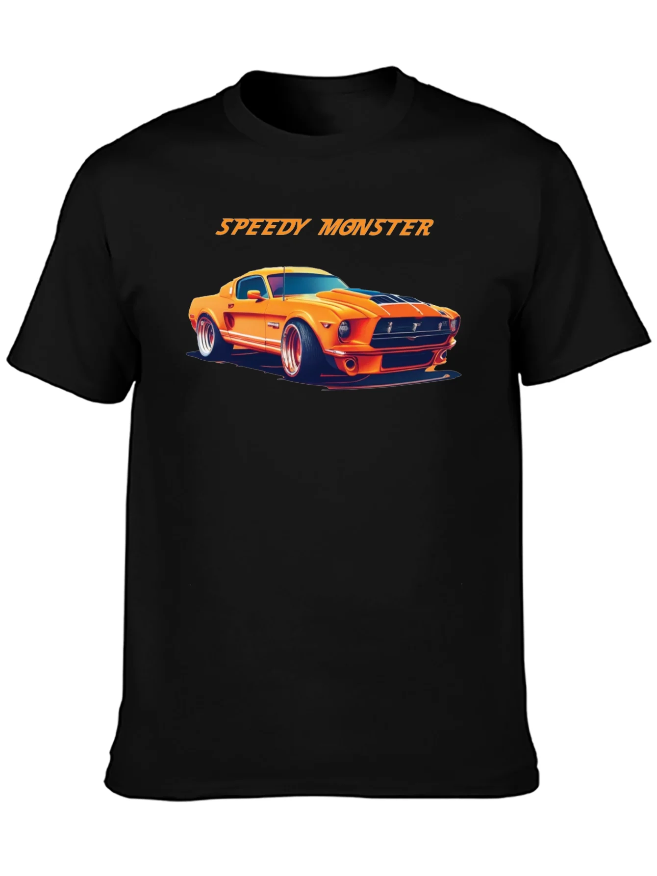 Speedy Monster Car T-Shirt