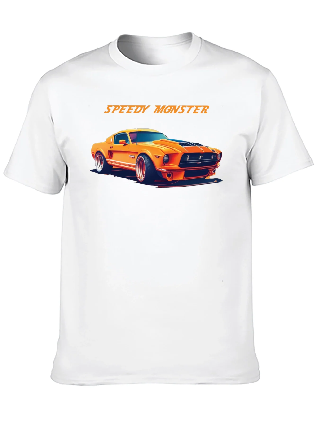 Speedy Monster Car T-Shirt