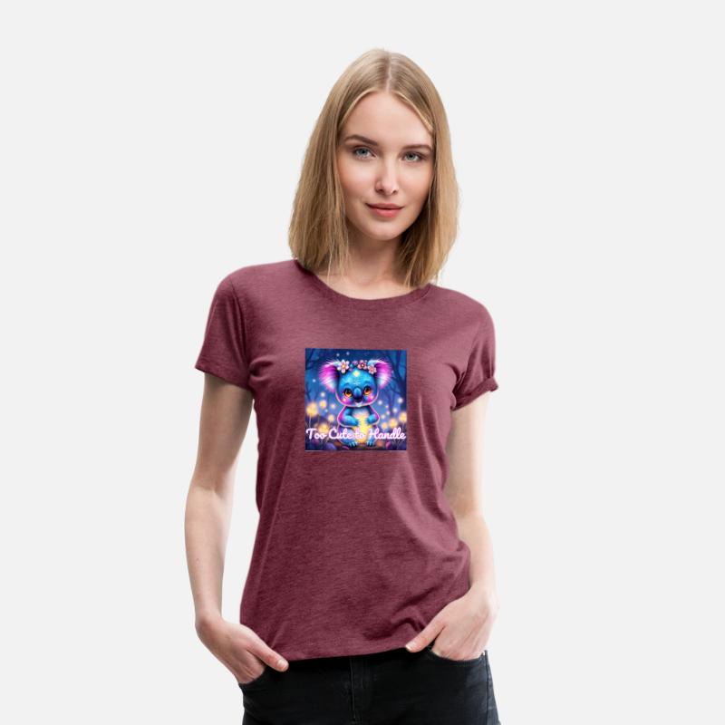 Magical Neon Koala – Fantasy Art with Glowing Nigh
