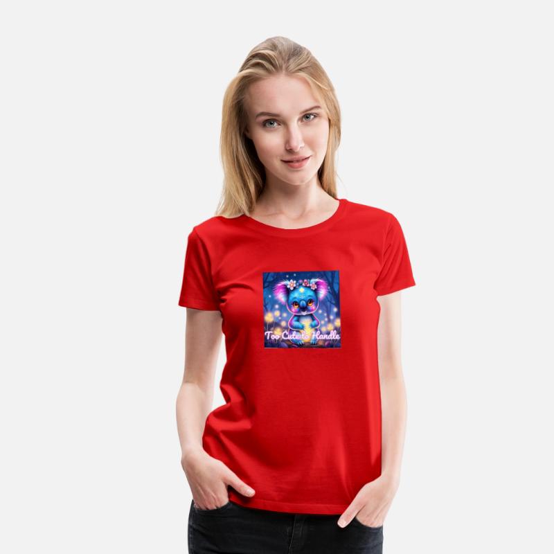 Magical Neon Koala – Fantasy Art with Glowing Nigh