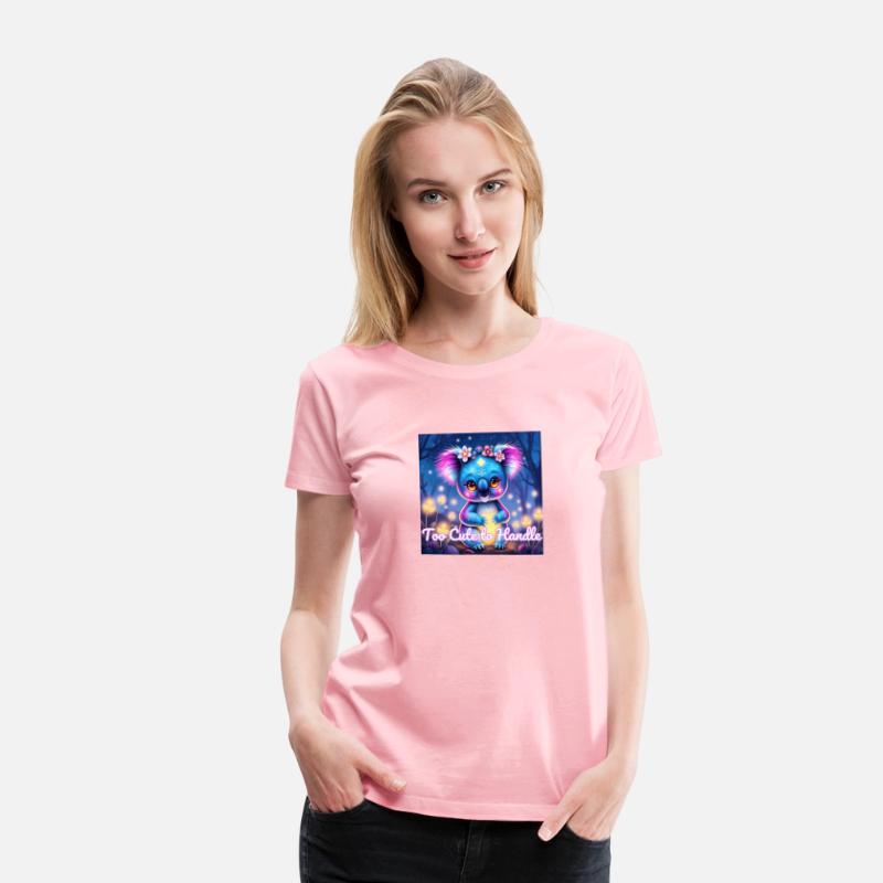 Magical Neon Koala – Fantasy Art with Glowing Nigh