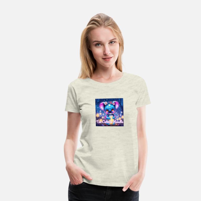 Magical Neon Koala – Fantasy Art with Glowing Nigh