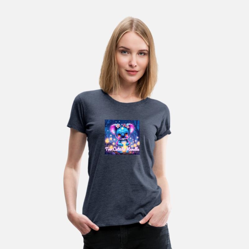 Magical Neon Koala – Fantasy Art with Glowing Nigh