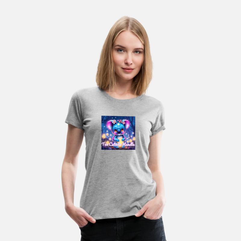 Magical Neon Koala – Fantasy Art with Glowing Nigh