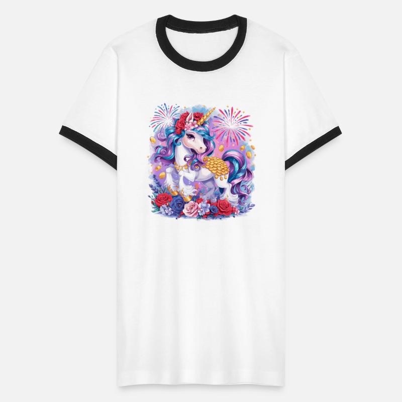 Magical Unicorn Fireworks and Roses Celebration