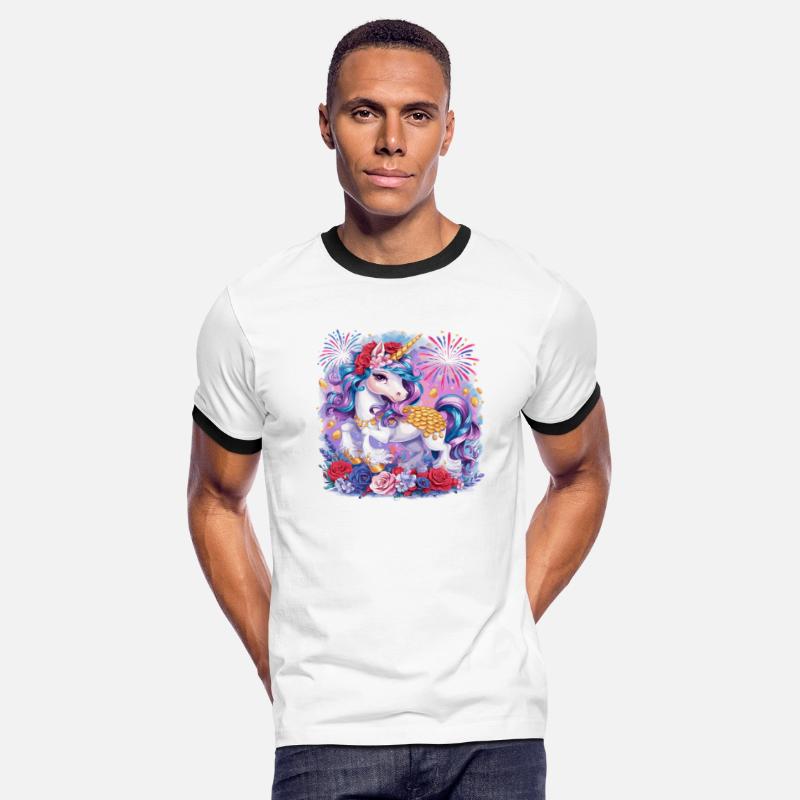 Magical Unicorn Fireworks and Roses Celebration