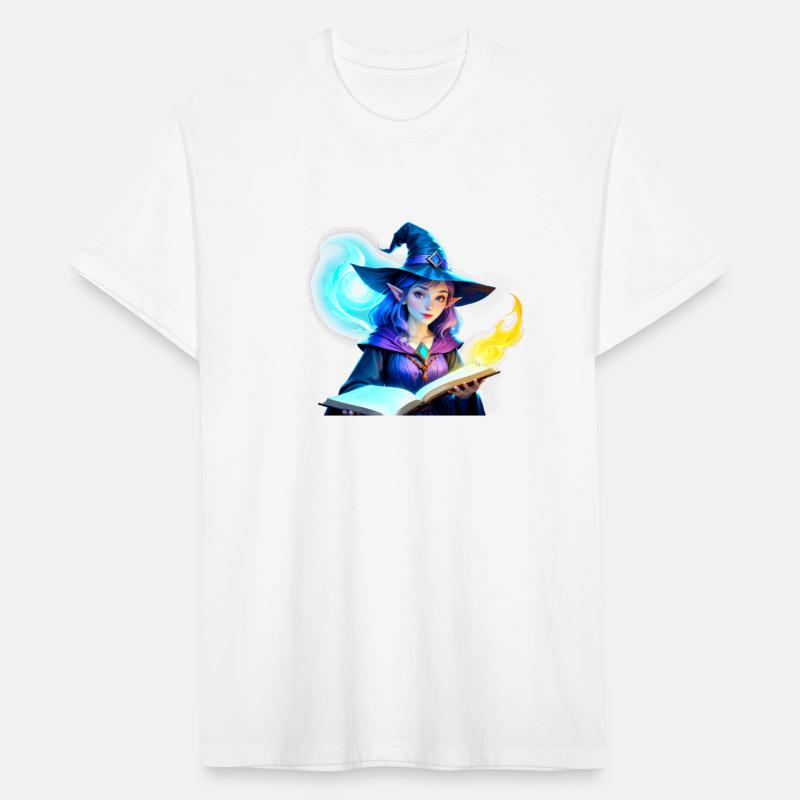 Magical Witch with Spellbook and Potion