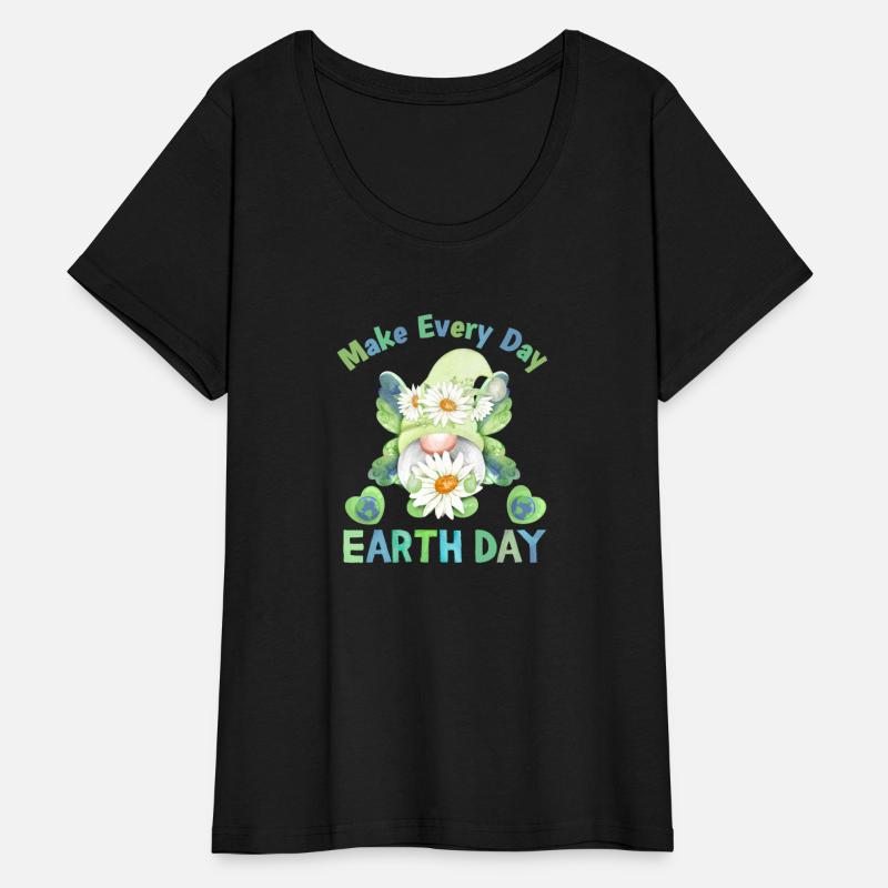 Make Every Day Earth Day - Green cute Gnome
